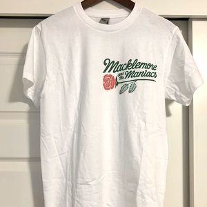 Macklemore and the Maniacs tour t-shirt.
